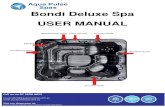 Bondi Deluxe Spa USER MANUAL - Aqua Pulse Spas › wp-content › ...19. Earthed appliances must be permanently connected to fixed wiring. 20. Do not permit or use electric appliances