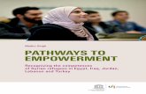Madhu Singh Pathways to emPowerment€¦ · Recognizing the competences of Syrian refugees in Egypt, Iraq, Jordan, Lebanon and Turkey Pathways to emPowerment Madhu Singh United Nations
