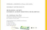 ENERGY EFFICIENCY€¦ · Energy* Audit – Commercial / Institutional Buildings 1. Adapted from Performance Measurement Protocols “PMP” of Energy, Water and IEQ by Ashrae Journal