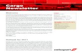 SWP Cargo Newsletter 01.2011 PRINT · Airlines Cargo, Virgin Atlantic Cargo and Yemenia – Yeman Airways Customer Comments “A fantastic, modern facility”! “A clear sign of