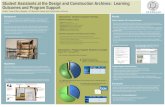 Student Assistants at the Design and Construction Archives: … · 2015-03-09 · Student Assistants employed and trained by the Design & Construction Archives learn skills in information