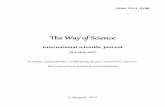 The Way of Sciencescienceway.ru › d › the_way_of_science_no_9_43_september.pdf · ISSN 2311-2158 The Way of Science International scientific journal № 9 (43), 2017 Founder and