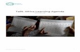 TaRL Africa Learning Agenda - Teaching at the Right Level · 1 B an erj ,A b hitR ukmJ syE Df loH K S Mcd Walton. 2016. “Mainstreaming an effective intervention: Evidence from randomized