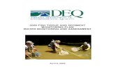 2008 FISH TISSUE AND SEDIMENT MONITORING PLAN …...The sampling sites include freshwater and brackish or saltwater locations. The samples that will be collected at each freshwater