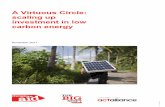 A Virtuous Circle: scaling up investment in low carbon energy · 2019-04-24 · A Virtuous Circle: scaling up investment in low carbon energy Christian Aid is a Christian organisation