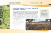 Restoration Manual for Annual Grassland Systems in California · 2017-06-29 · ANR Publication 8575 | Restoration Manual for Annual Grassland Systems in California | June 20173 |
