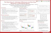 The Eyes Have It: Individual Differences and Eye Gaze Behaviour … · 2019-04-18 · The Eyes Have It: Individual Differences and Eye Gaze Behaviour in Biomedical Search Ying-Hsang