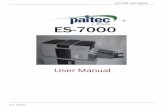 P3 Manual - MyBinding.com › media › manuals › paitec-es7000-user-… · Please refer to the label for electri c information which is located at the back side of the machine.