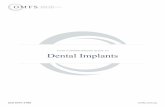 YOUR COMPREHENSIVE GUIDE TO Dental Implants · Dental implants offer a number of benefits compared to traditional full or partial dentures. They offer a more effective, long term