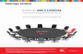 INCLUSION · Expanding diversity and inclusion requires commitment and intentional action emanating from the most senior officers. There is good reason for this focused commitment.