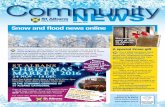 WINTER 2016 Snow and flood news online › sites › default › files › ... · 6 Winter 2016 St Albans City & District Council Community News Food waste Garden waste Paper and