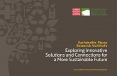 Sustainable Places Research Institute Exploring Innovative · Socially innovative initiatives at the community level can be scaled upwards through the co-ordinating role of the state,