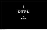 DYPL - people.dsv.su.sepeople.dsv.su.se/~beatrice/DYPL_12/L1_DYPL_VT12_4pp.pdfExam • “Take-home” exam • Might be combination of theoretical and practical problems • Example