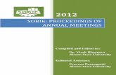SOBIE: PROCEEDINGS OF ANNUAL MEETINGS · portfolio. Graduate students receive suggestions for investments from undergraduate students who prepare investment proposals for potential