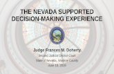 The Nevada Supported Decision-Making Experiencesupporteddecisionmaking.org/sites/default/files/docs/events/3-sdm-nv-ppt.pdfBill draft request related to supported decision-making agreements