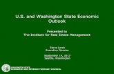 U.S. and Washington State Economic Outlook...Sep 14, 2017  · U.S. and Washington State Economic Outlook Presented to The Institute for Real Estate Management ... 2016 Q2 2016 Q3