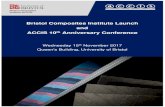 Bristol Composites Institute Launch and › media-library › sites... · Camilla Osmiani, Galal Mohamed, Ivana Partridge Periodic inclusions in auxetic media Rita Palumbo, Fabrizio