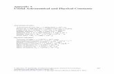 Appendix A Useful Astronomical and Physical Constants · PDF file Appendix A Useful Astronomical and Physical Constants Astronomical units: Astronomical unit AU =1.49597870 ×1013