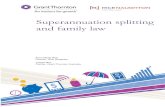 Superannuation splitting and family law · Assets held by superannuation funds now make up approximately 24% of all assets held by Australian financial institutions with only the