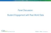 Panel Discussion: Student Engagement with Real-World Data · Student Engagement with Real-World Data. #OSIsoftUC #PIWorld ©2018 OSIsoft, LLC 2 Erica Trump, Ph.D. Program Manager,