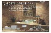 Sports Solutions - Your Premier Spa & Locker Room Amenity … · 2020-02-17 · Sports Solutions® (”SSI”) Guest Solutions® (“GS”) Sports Solutions, Inc. ©2011 The Premier