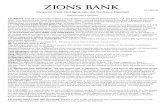 Consumer Credit Card Agreement - Zions Bank...M-126718 Consumer Credit Card Agreement and Disclosure Statement Effective Date 01/20/2020 1.0: ISSUER. Your Zions First National Bank