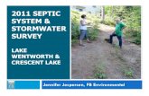 2011 SEPTIC SYSTEM & STORMWATER SURVEY · Other Helpers Sarah Hayes, Intern Terry Taveres, Town of Wolfeboro Participating Volunteers Watershed Residents Andy Chapman, NHDES Rob Houseman,