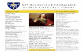 ST• JOHN THE EVANGELISTstjohnpa.info/stjohnpa/wp-content/download/sjebulletin...2020/06/07  · 4:00 PM Henry J. Grezlak, Jr., requested by Carol Lynn Grezlak Sunday, June 14 The
