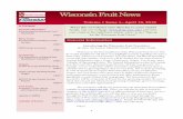 Wisconsin Fruit News › ... › WFN-v1i1-April18-2016.pdf · In the April 6, 2016 issue of the Cranberry Crop Management Journal you will find information about: Dew Point for Cranberry