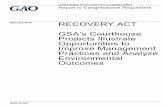 February 2015 RECOVERY ACT - gao.gov › assets › 670 › 668479.pdf · San Antonio, Texas, GSA installed solar panels and a solar water heater on the roof, installed a green roof