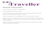 ROM Travel's The Traveller Newsletter Volume 53, …...General Information This is The Traveller newsletter. It is published twice a year. The Traveller describes several trips around