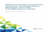 VMware Smart Assurance Network Configuration Manager ... · 3 Communication security settings 13 ... Network encryption 15 Data security settings 17 Encryption of data at rest 17