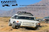 EXPEDITION REPORT · This expedition report deals with two expeditions to the Musandam peninsula of Oman that ran from 15 January – 24 February 2006 and 14 January – 9 February