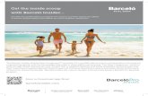 Get the inside scoop with Barceló Insider...Get the inside scoop with Barceló Insider... The Barceló Insider Sales Companion solution provides agents the ability to access critical