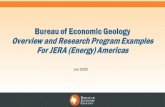 Bureau of Economic Geology Overview and Research Program ... · Global Gas Market Modeling System 19 G2M2 ® unlocks potential for global gas opportunities (supply-demand balancing