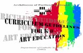 stfrancissherwoodschool.org › documents › 2020 › 6 › art.pdf · 10 hours ago · Archdiocese of Portland in Oregon - 1 - CURRICULUM GUIDELINES FOR ART EDUCATION Recognizing