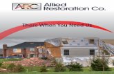 There When You Need Us - San Francisco Flood Repair · Disaster Relief and Recovery From Allied Restoration Company Serving San Francisco, San Diego and Seattle When disaster strikes