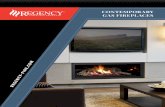 CONTEMPORARY GAS FIREPLACES - millerfence.com · REGENCY HORIZON® HZ54E Large Contemporary Gas Fireplace SPECIFICATIONS NATURAL GAS PROPANE Input (BTU) 41,500 37,000 Turn down to