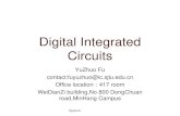 Digital Integrated Circuits - SJTUdmne.sjtu.edu.cn/.../10/2013/04/chapter3-inverter04.pdfDigital IC Introduction Digital Integrated Circuits YuZhuo Fu contact:fuyuzhuo@ic.sjtu.edu.cn