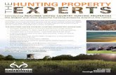 HUNTING PROPERTY - media.bullseyeplus.com€¦ · social media experts • Consulting on land values, land & wildlife management, hunting optimization, property maintenance & more