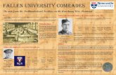 Fallen University comrades - Newcastle University · John Harrison Sellers, 3rd Bn. These are four students of the Jesmond Royal Grammar School who enlisted in the Northumberland