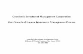 Groesbeck Investment Management Corporation Our Growth of … · 2006-10-10 · community service. Robert P. Dainesi – Executive Vice President Mr. Dainesi is a portfolio manager