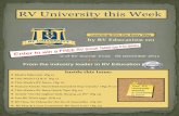 RV University this Week - WordPress.com...when we ring in the new year’s camping season with RV news direct from the Louisville RV Trade Show. We also realized that 2012 will be
