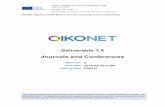 OIKONET A global multidisciplinary network on housing research and learning …arc.salleurl.edu/oikonet-platform/public/upload/source/... · 2017-05-24 · Status Final Due M36 (2016-09-30)