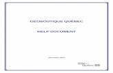 GÉOBOUTIQUE QUÉBEC HELP DOCUMENTgeoboutique.mern.gouv.qc.ca/PDF_ZIP/Aide_GBQ_Internet_anglais.pdf · McAfee Antivirus, etc.). Procedure : While downloading a product from the Géoboutique