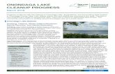 FACT SHEET: ONONDAGA LAKE CLEANUP PROGRESS › work › 01 › 593980.pdf · Lockheed Martin continues to implement the cleanup plan with ... (Upper Ley Creek). In March 2015, DEC