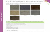 ASI Concrete Vinyl Collection · 1 day ago · ASI Concrete Vinyl Collection, featuring a palette of earth-tone colors simulating the textured and monolithic effect of concrete flooring.