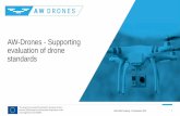 AW-Drones - Supporting evaluation of drone standards Documents/Standards...2019/06/09  · AW-Drones - Supporting evaluation of drone standards This project has received funding from