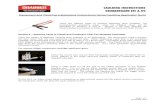 CAULKING INSTRUCTIONS GRABBERGARD EFC & IFC › Media › TechnicalData › 97.pdf · Section B- Applying Caulk with Refillable Bulk Loading Applicator Gun The caulking to be used