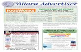 Celebrating Issue No. 3302 ears Allora AdvertiserThealloraadvertiser.com/papers/3302-AAJul0314.pdf · Allora AdvertiserTheIssue No. 3302 Ph 07 4666 3128 - Fax 07 4666 3822 - E-Mail